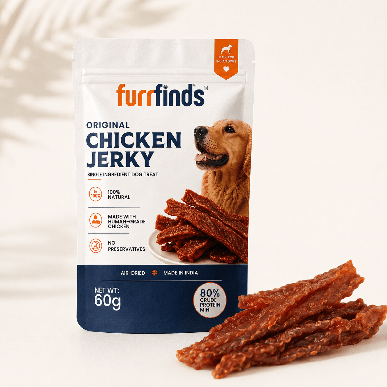 furrfinds Original Chicken Jerky - furrfinds.com