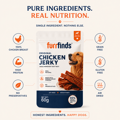 furrfinds Original Chicken Jerky - furrfinds.com